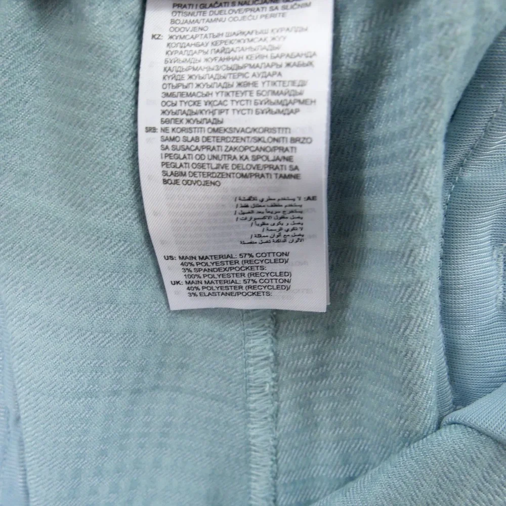 Adidas Pants Mens Extra Large Light Blue Adicross Futura Golf Belted Flat Front